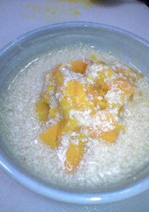 離乳食・中期■カボチャのそぼろあんかけ-レシピのメイン写真