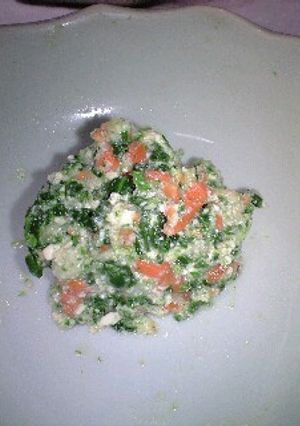 離乳食・中期■野菜の白和え-レシピのメイン写真