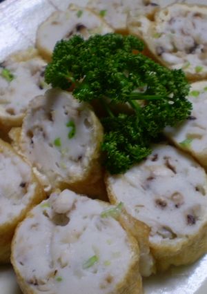 白身魚のすり身で信田巻き-レシピのメイン写真