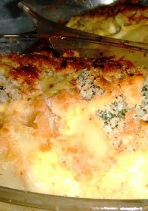 じゃが芋と鮭の簡単グラタン風-レシピのメイン写真