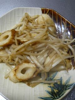 もやしとちくわの味噌炒め-レシピのメイン写真