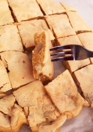 離乳食完了期〜きな粉でバナナホットケーキ-レシピのメイン写真