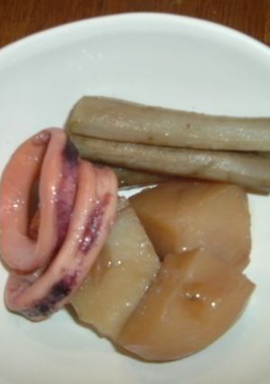 いかの煮汁で・・・-レシピのメイン写真