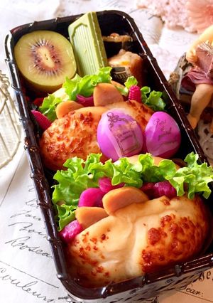 常備菜とウィンナーで簡単サンドイッチ弁当-レシピのメイン写真