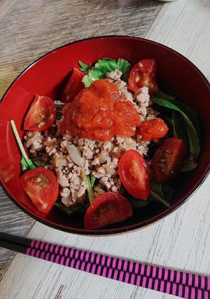 ロコモコ風ごはん-レシピのメイン写真
