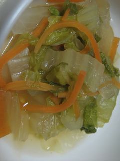 簡単 白菜のおひたし風-レシピのメイン写真