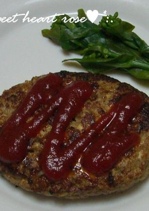 ヘルシー＊春の豆腐ハンバーグ-レシピのメイン写真