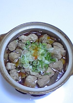 経済的！鶏肉土鍋煮こみ-レシピのメイン写真