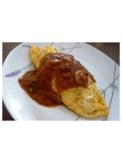 オムライス☆スパイシーカレーソース-レシピのメイン写真