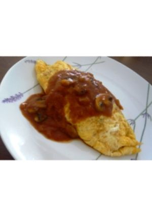 オムライス☆スパイシーカレーソース-レシピのメイン写真