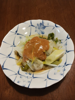 深谷ねぎのヌタ和え-レシピのメイン写真