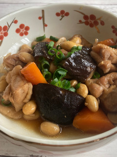 鶏肉と大豆の炒め煮✨-レシピのメイン写真