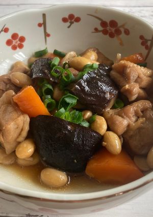 鶏肉と大豆の炒め煮✨-レシピのメイン写真