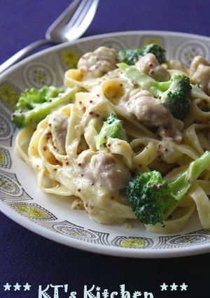 チキンのパスタ☆マスタードチーズソース-レシピのメイン写真