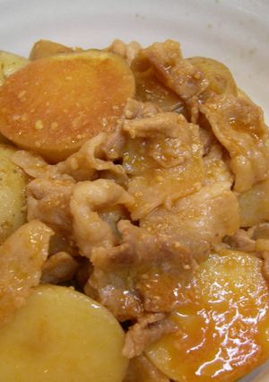 新じゃがと豚バラ肉のコチュジャン煮-レシピのメイン写真