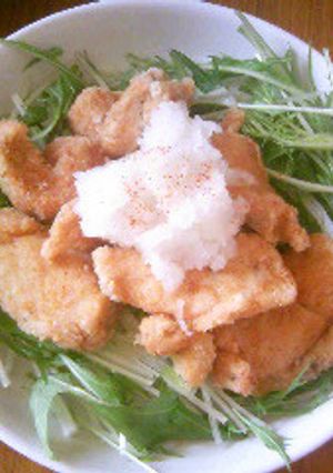トリムネ肉の唐揚げ☆大根おろしつゆ-レシピのメイン写真