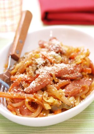キャベツのナポリタン炒め-レシピのメイン写真