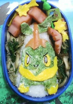 ナエトル♪キャラ弁-レシピのメイン写真
