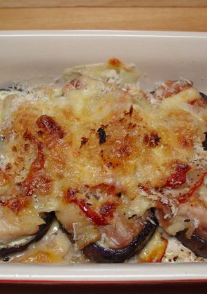 なすとチキンのケチャチーズ焼き♪-レシピのメイン写真