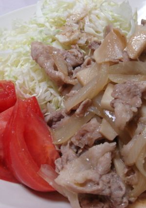 ポークスタミナ焼き-レシピのメイン写真