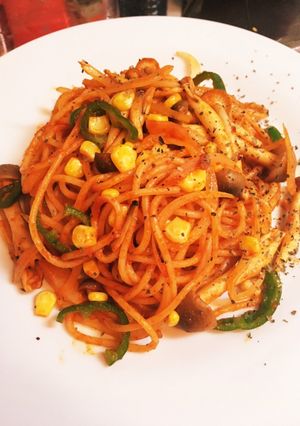 自宅でナポリタンの作法とは-レシピのメイン写真