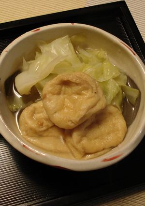 春キャベツとがんもどきの煮物-レシピのメイン写真