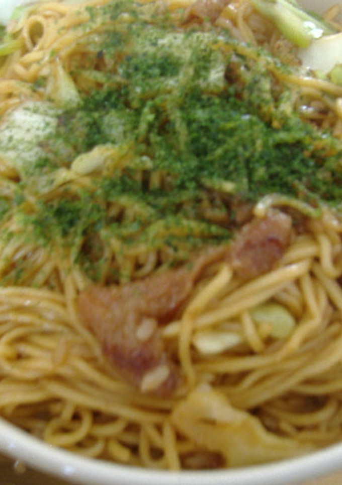 ♪　鶏の皮で激ウマ焼きそば　♪うまうま！-レシピのメイン写真