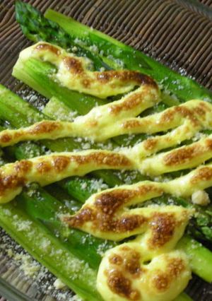 簡単2STEP！アスパラガスのマヨ焼き-レシピのメイン写真