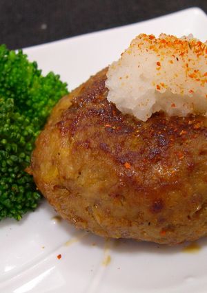 大豆入り★ヘルシー★和風ハンバーグ-レシピのメイン写真