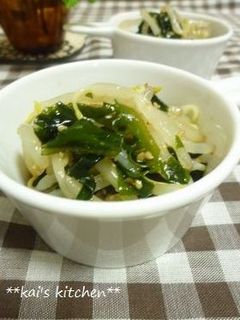■もやしとワカメの中華和え■-レシピのメイン写真