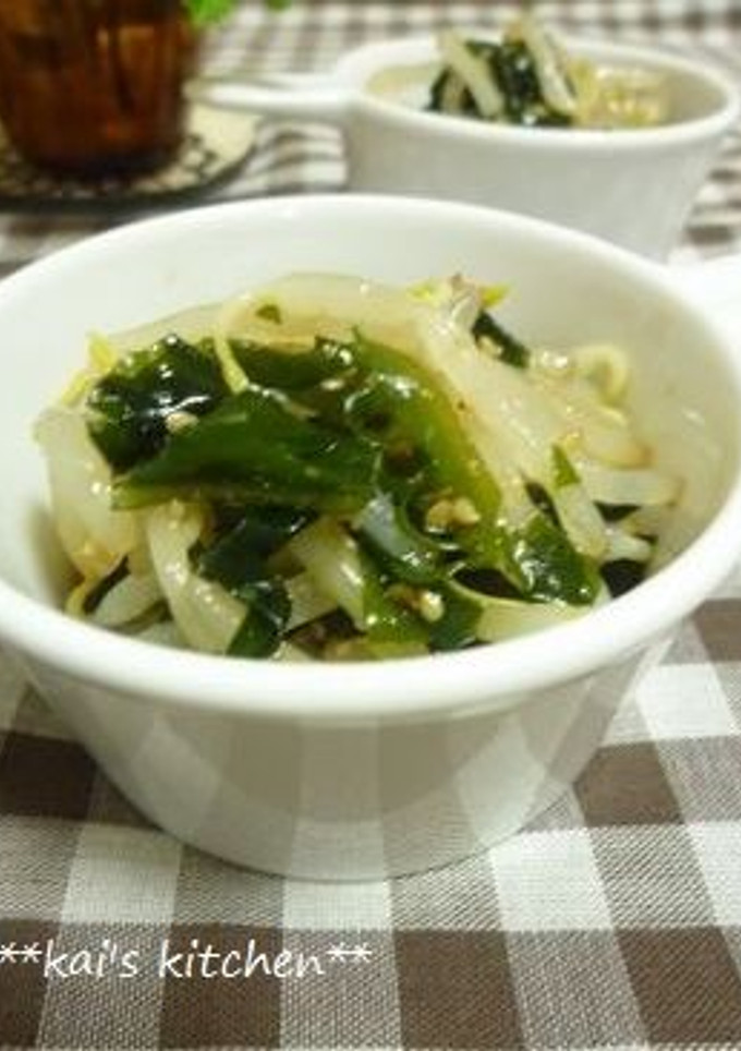 ■もやしとワカメの中華和え■-レシピのメイン写真