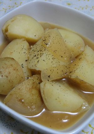 新じゃがいもと新玉ねぎの味噌バター煮◎-レシピのメイン写真