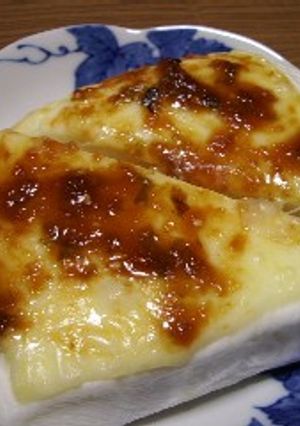 はんぺんのチーズとふき味噌の田楽-レシピのメイン写真