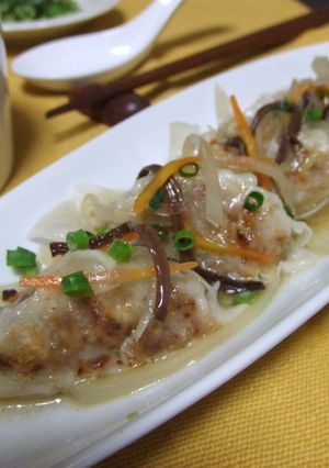 餃子の野菜あんかけ-レシピのメイン写真