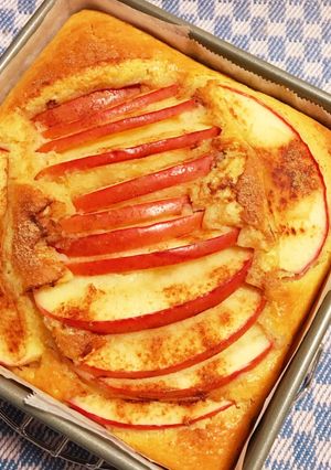シナモン香る！林檎のヨーグルトケーキ-レシピのメイン写真