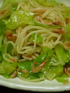 春キャベツと釜あげ桜海老のパスタ-レシピのメイン写真