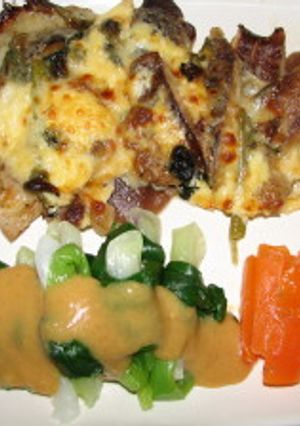 生椎茸で『椎茸のチーズ焼き』-レシピのメイン写真