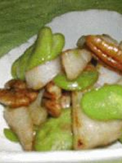 そら豆とナッツのおつまみ-レシピのメイン写真