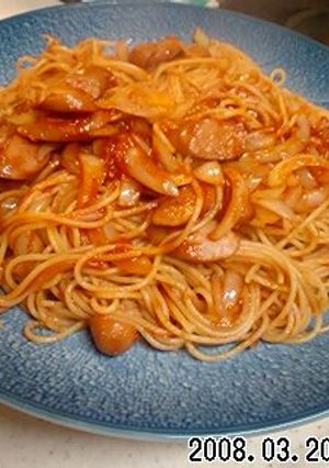 簡単♡スパゲティナポリタン-レシピのメイン写真