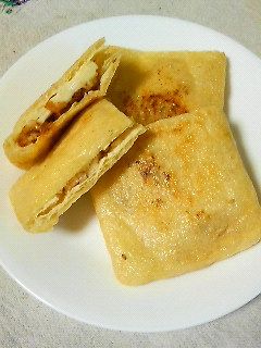 冷めても美味しい新タマおかか油揚げ-レシピのメイン写真