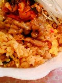 和風✿納豆キムチチャーハン☆-レシピのメイン写真