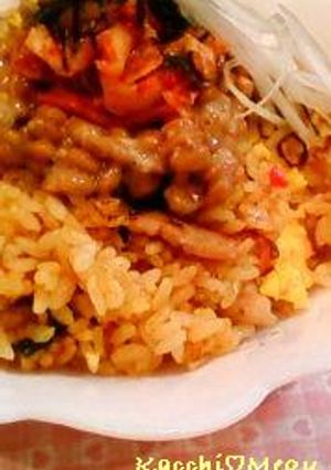 和風✿納豆キムチチャーハン☆-レシピのメイン写真