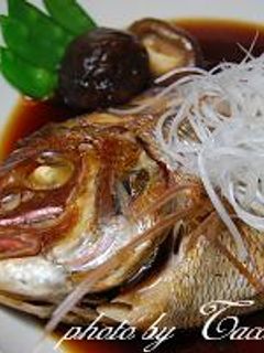 簡単!鯛の煮付け-レシピのメイン写真