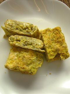 緑の玉子焼き1-レシピのメイン写真