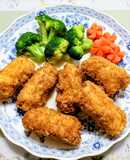 鶏ささみクリチフライ＆オーロラソース