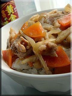 エバラ焼き肉のたれで☆豚肉と根菜の炒め物-レシピのメイン写真
