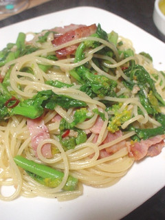 ☆菜の花とベーコンの春パスタ☆-レシピのメイン写真