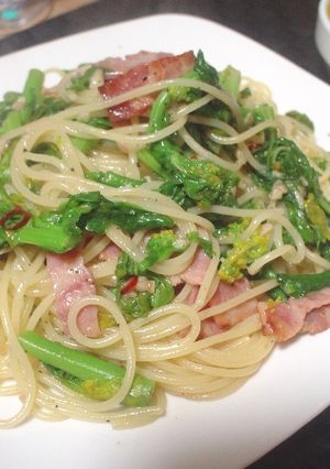 ☆菜の花とベーコンの春パスタ☆-レシピのメイン写真