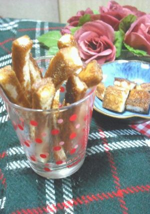 チンして作る♪パン耳で簡単かりんとう-レシピのメイン写真
