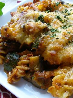 ナスとズッキーニのミートソース焼パスタ-レシピのメイン写真